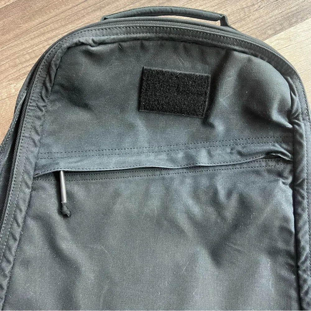 GORUCK GR1 Heritage Backpack – 26L Waxed Canvas | Black - Picture 2 of 8